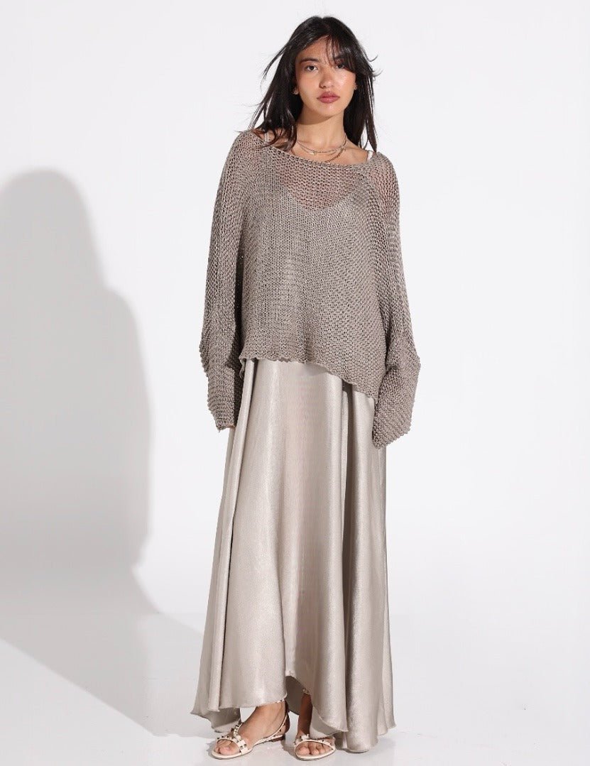 SS25 SLK 006 - GR DRESS - SILKERA - MIRA Y MANO