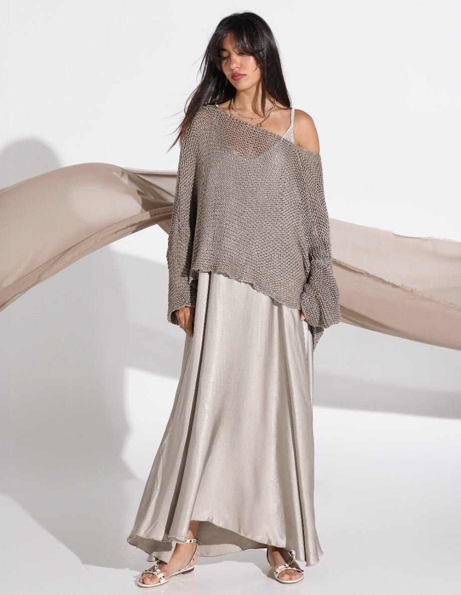 SS25 SLK 006 - GR DRESS - SILKERA - MIRA Y MANO