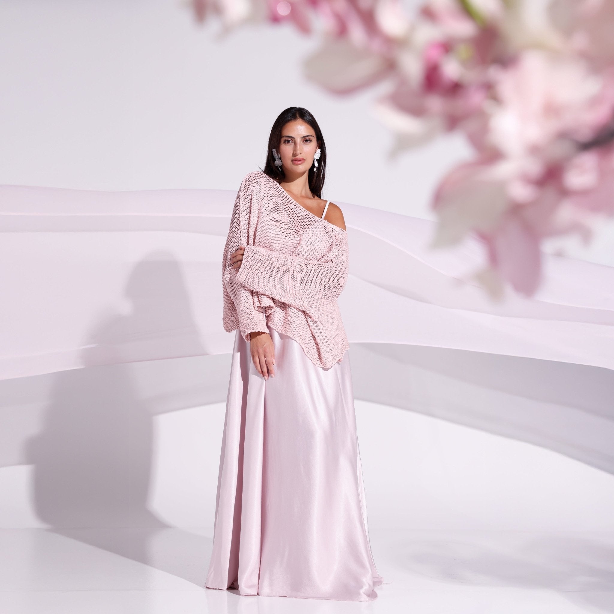 SS25 SLK 006 - PK DRESS - SILKERA - MIRA Y MANO