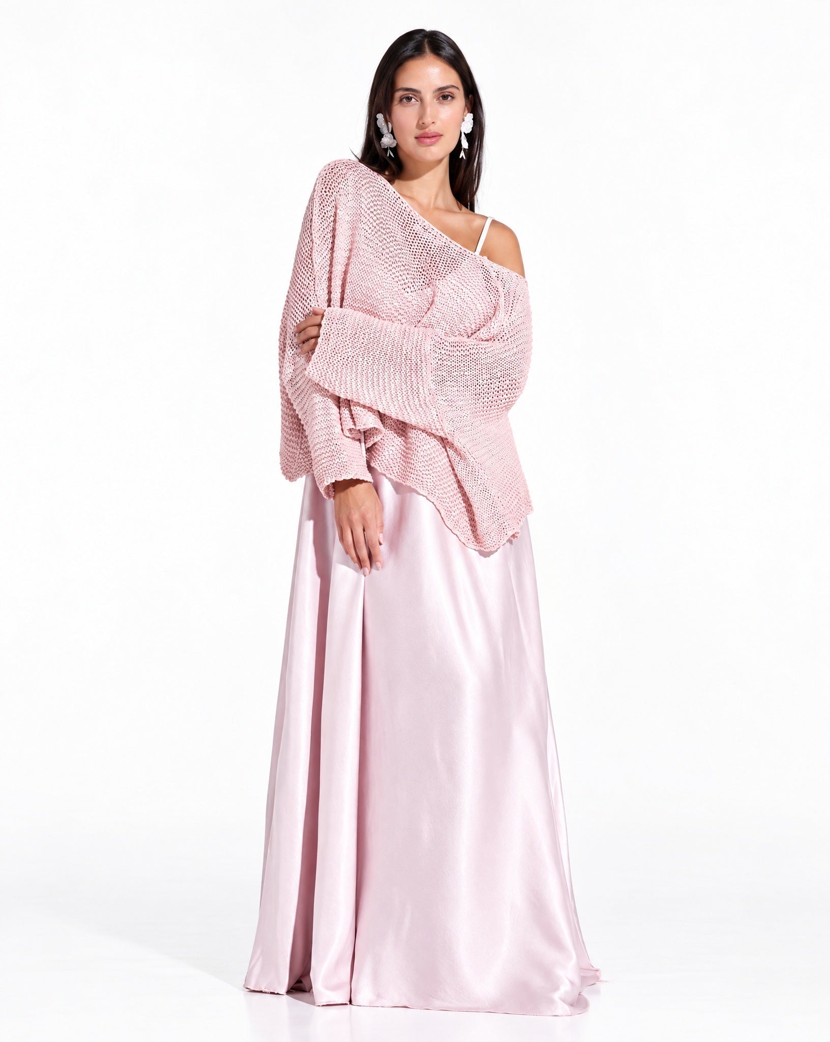 SS25 SLK 006-PK – Pink Silk Dress - SILKERA - MIRA Y MANO