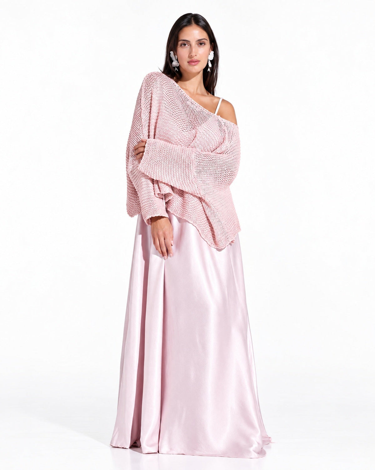 SS25 SLK 006-PK – Pink Silk Dress - SILKERA - MIRA Y MANO