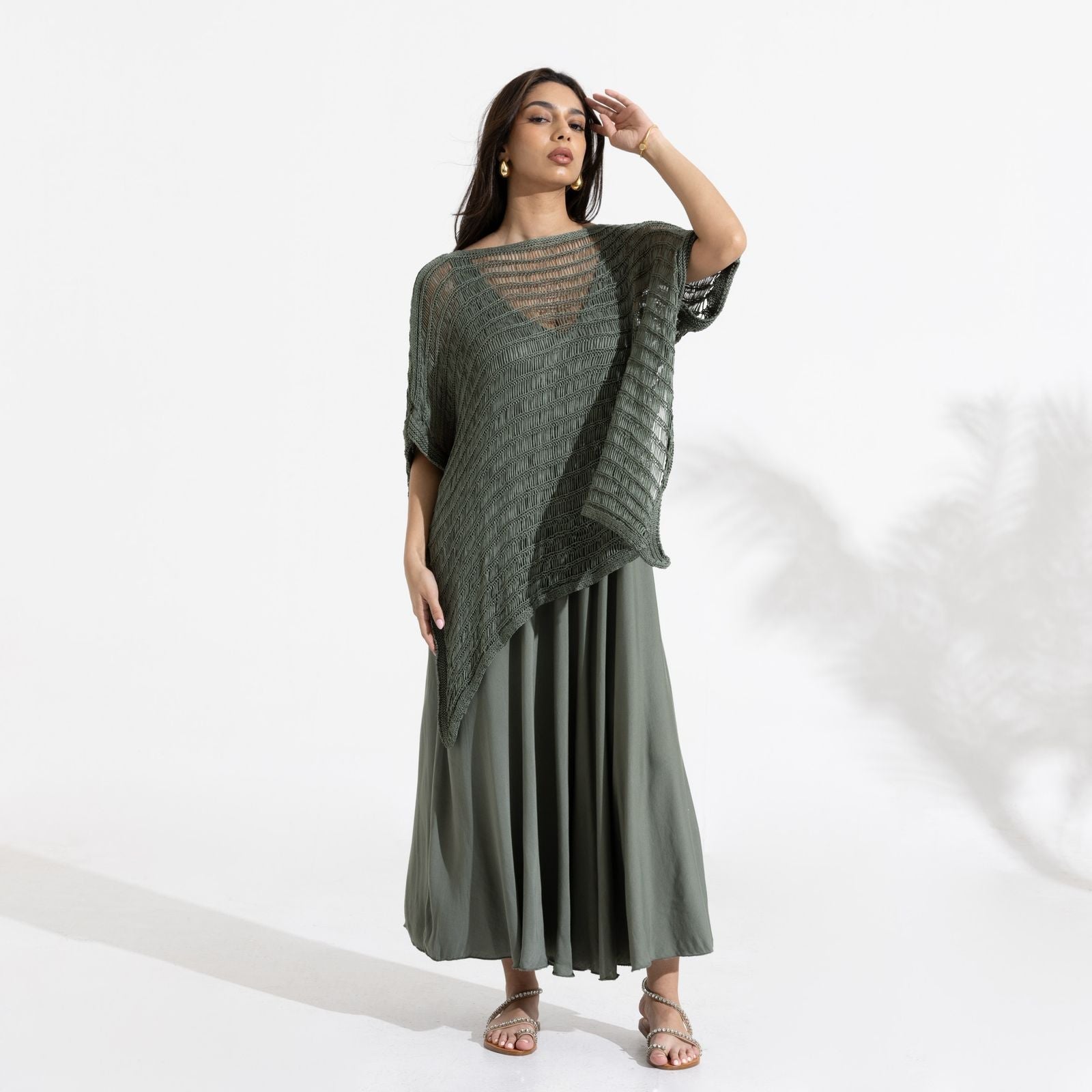 SS25 SLK 009 - GR DRESS - SILKERA - MIRA Y MANO