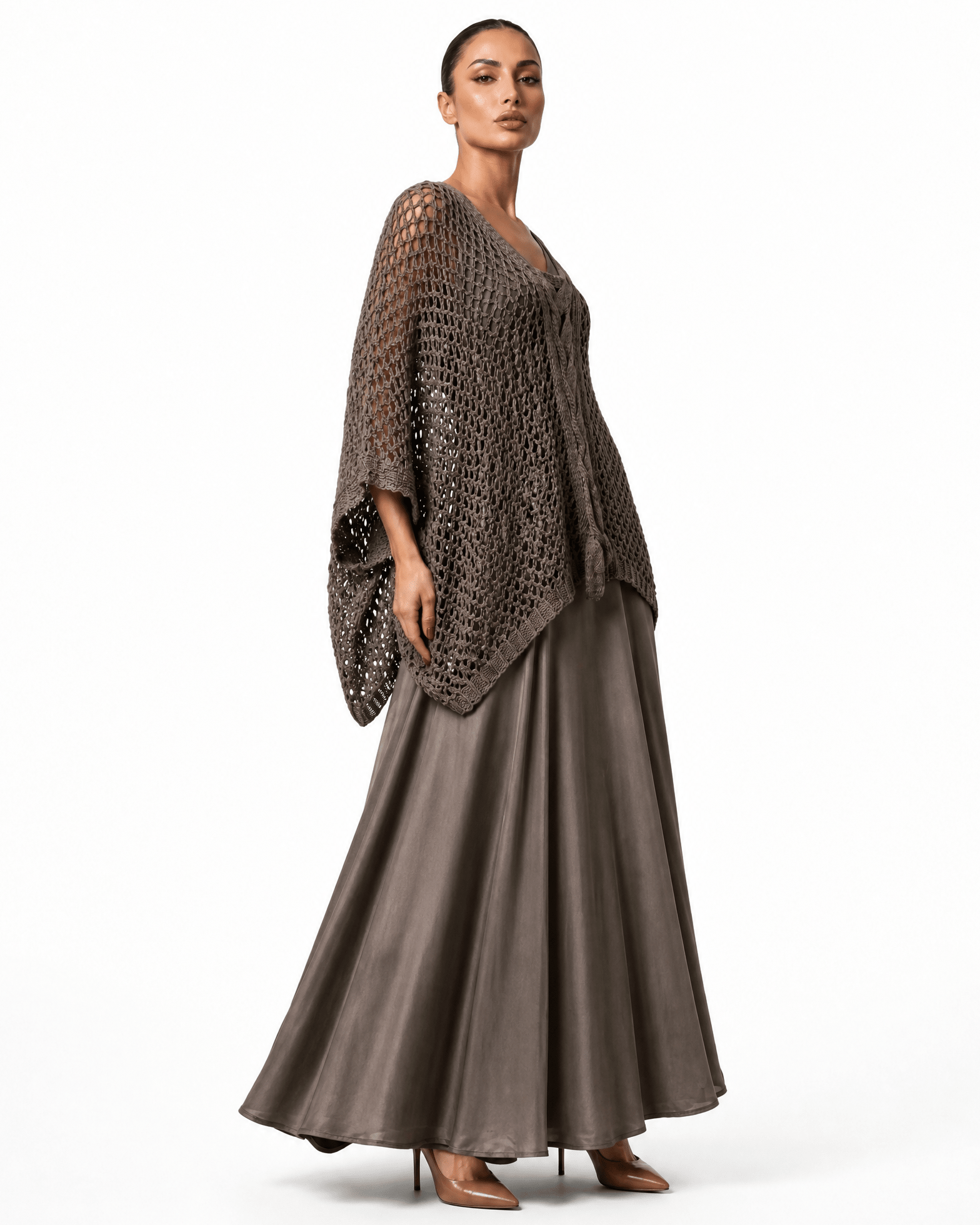 SS26 SLK 002 - BR DRESS - SILKERA - MIRA Y MANO
