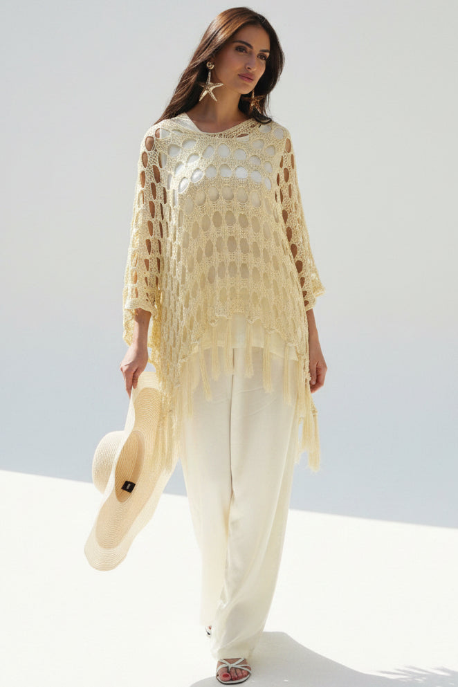 SS26 SLK 003 - YL TOP & PANT - SILKERA - MIRA Y MANO