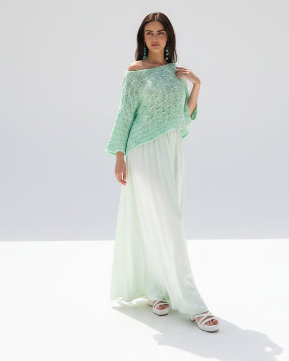 SS26 SLK 004 - TF TOP & SKIRT - SILKERA - MIRA Y MANO