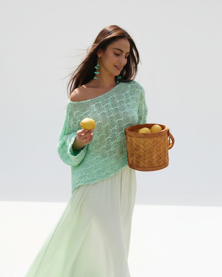 SS26 SLK 004 - TF TOP & SKIRT - SILKERA - MIRA Y MANO