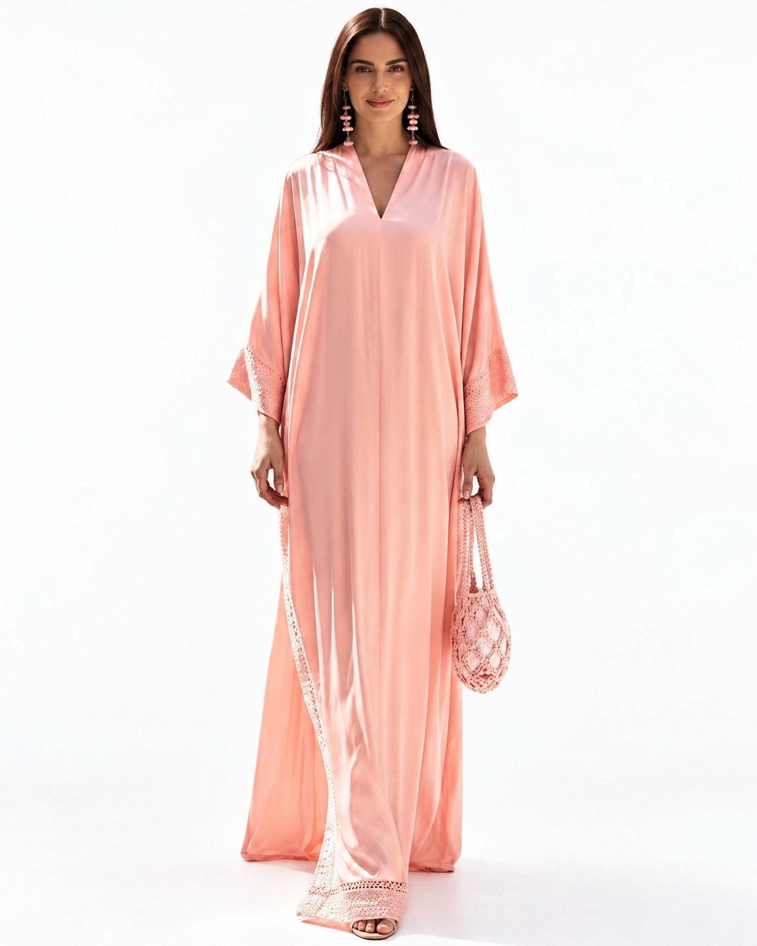 SS26 SLK 005 – Peach Puff Silk Top & Pant - SILKERA - MIRA Y MANO