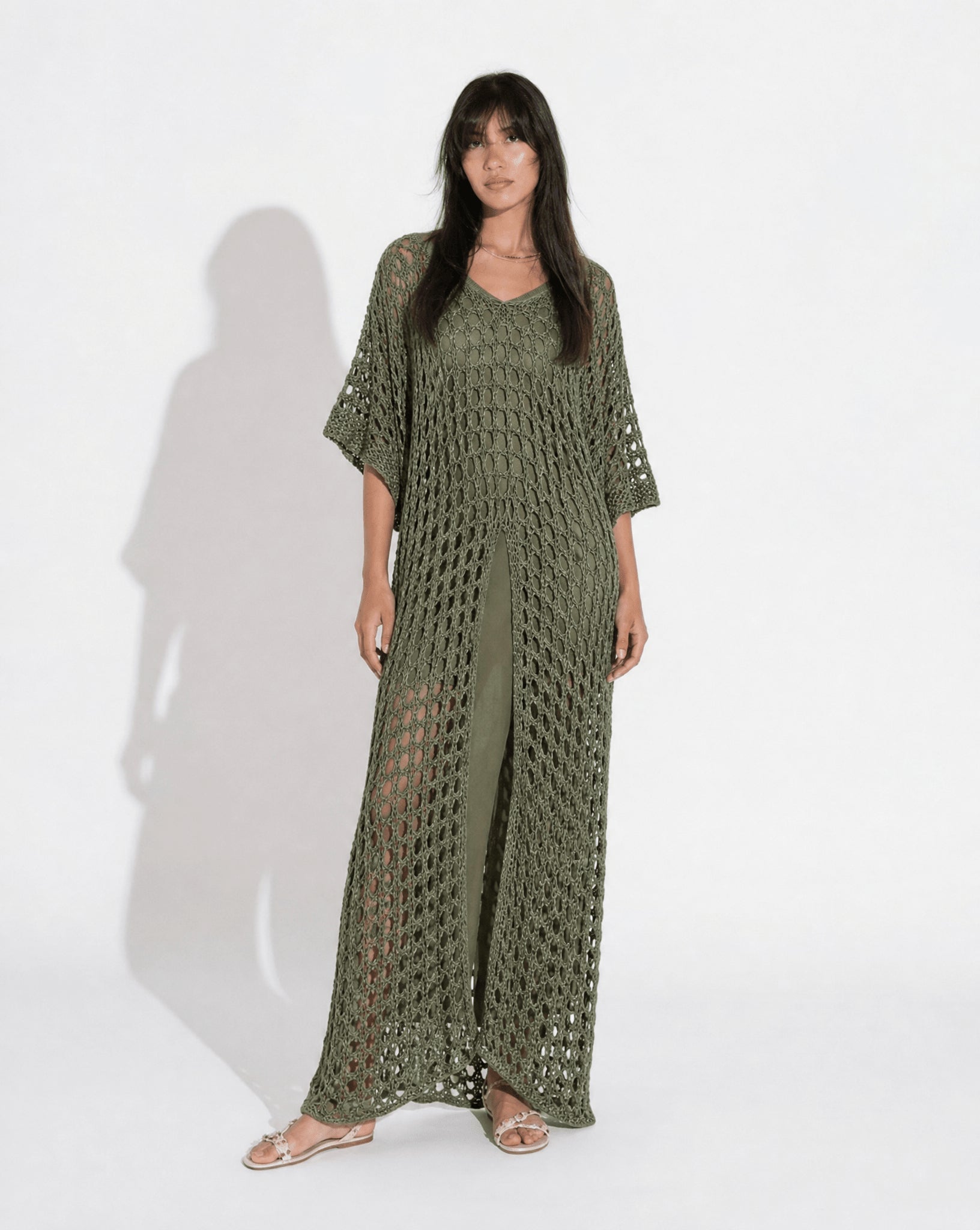 SS26 SLK 006-GR DRESS - SILKERA - MIRA Y MANO