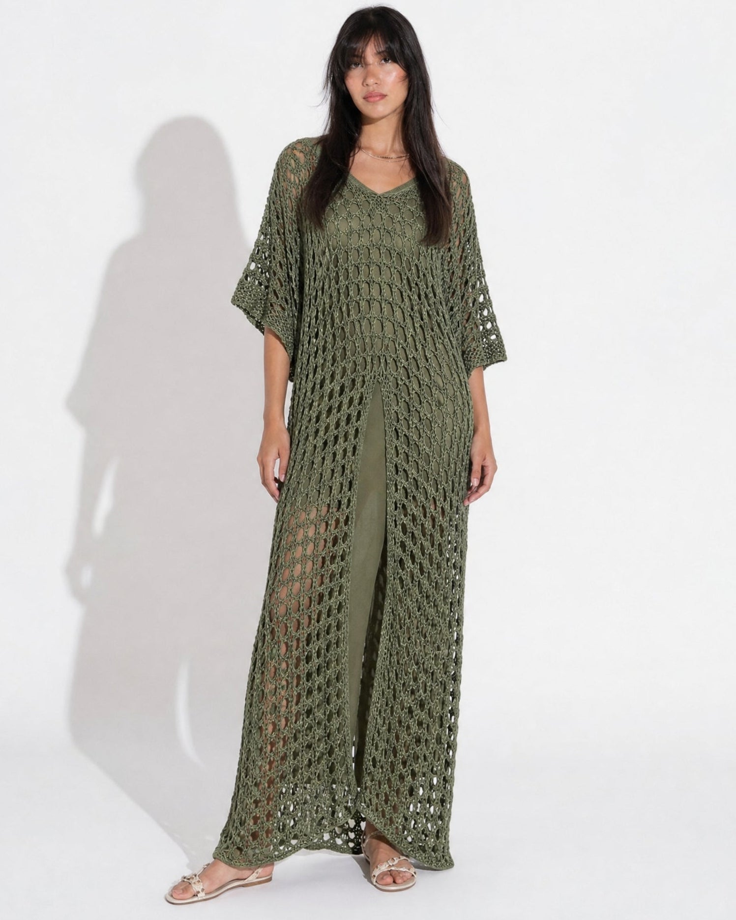 SS26 SLK 006-GR DRESS - SILKERA - MIRA Y MANO