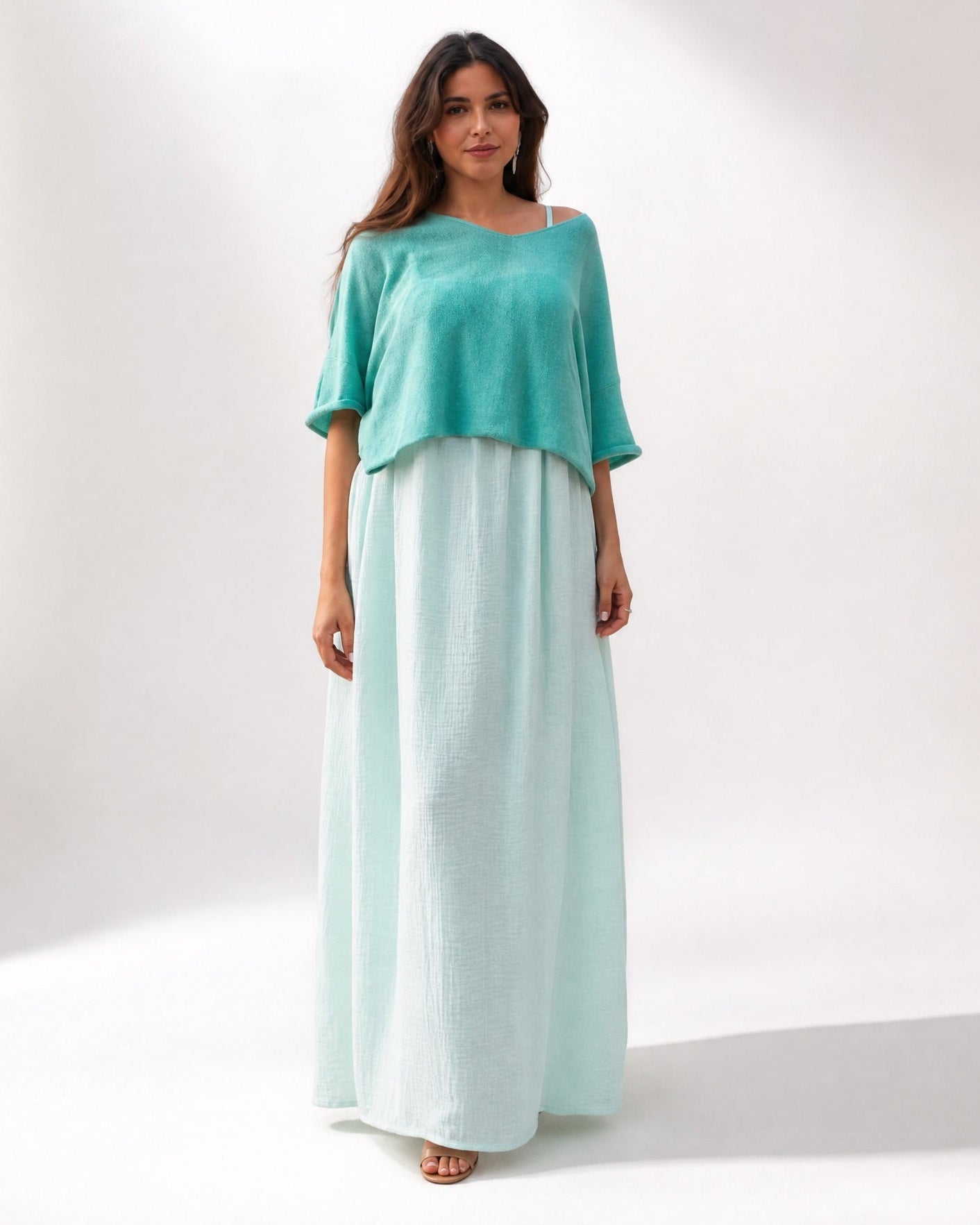 SS26 SLK 007-TF DRESS - SILKERA - MIRA Y MANO