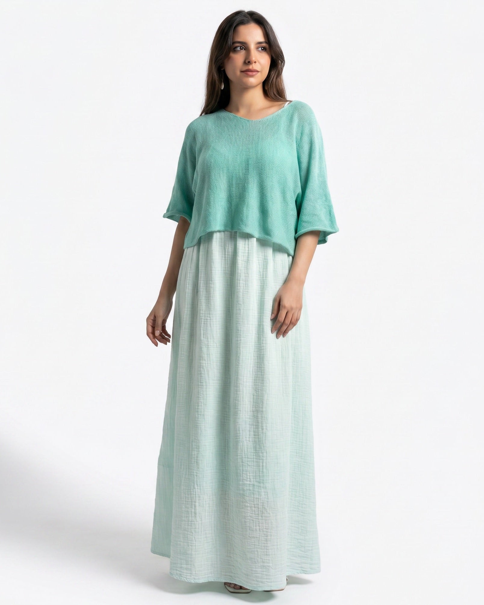 SS26 SLK 007-TF DRESS - SILKERA - MIRA Y MANO