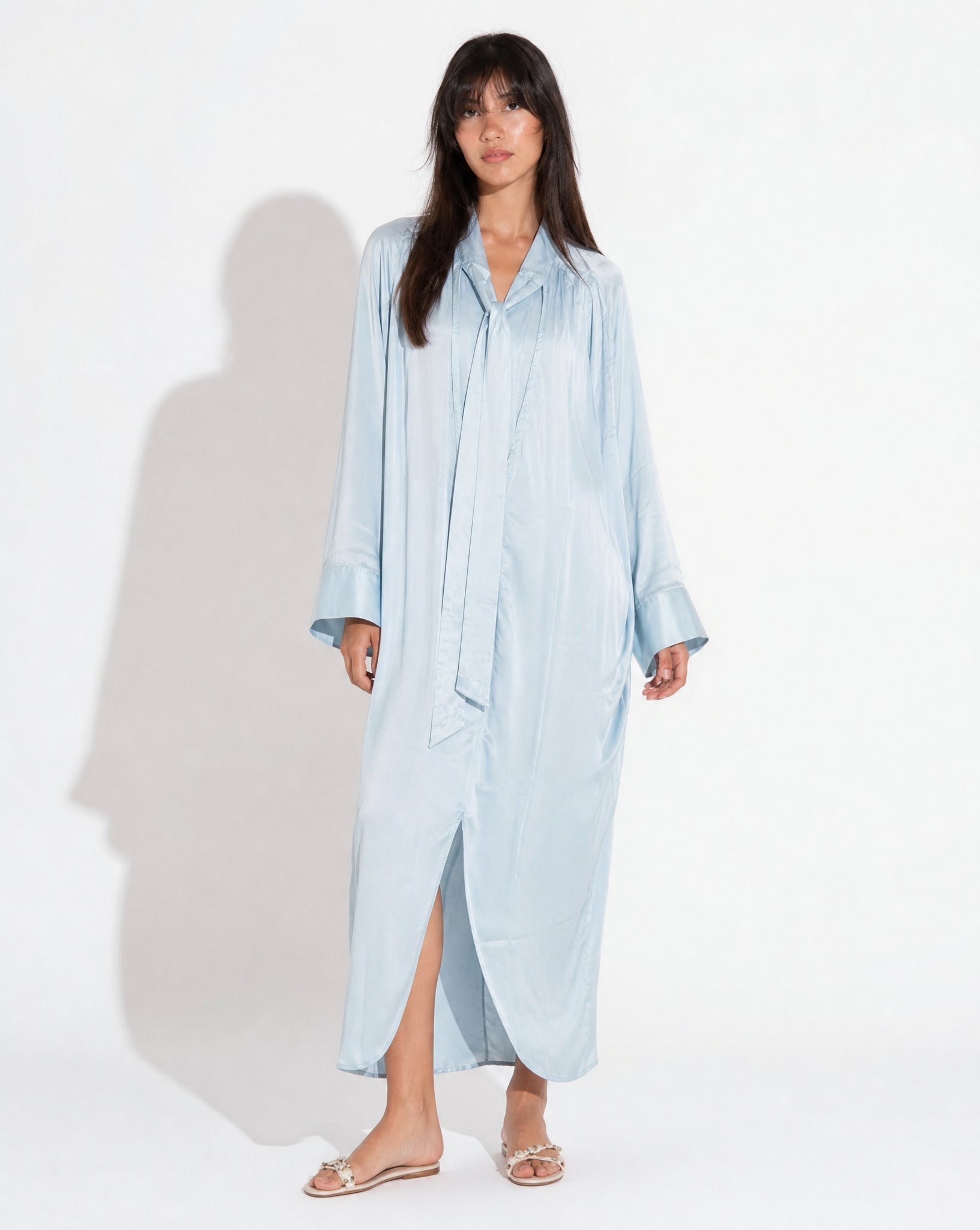 SS26 SLK 010-BL DRESS - SILKERA - MIRA Y MANO