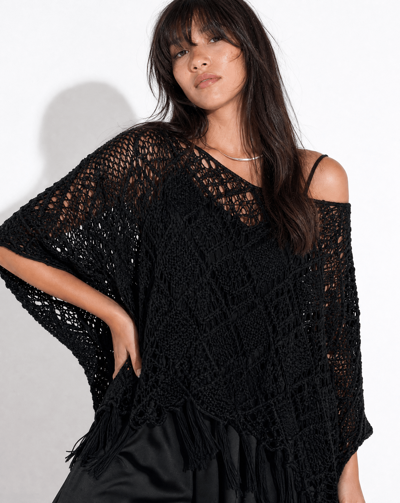 SS26 SLK 011-BK DRESS - SILKERA - MIRA Y MANO