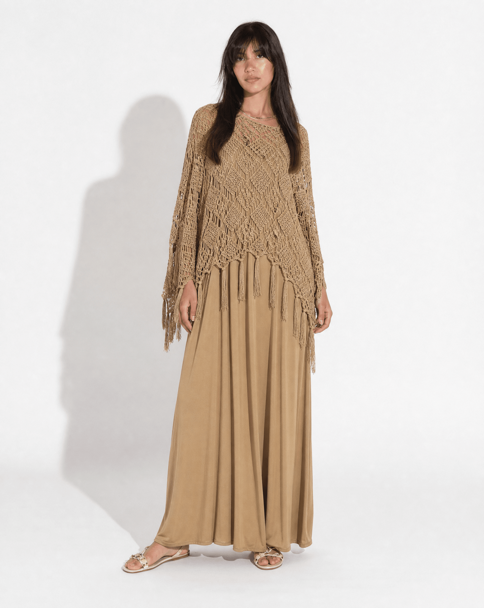 SS26 SLK 011-BR DRESS - SILKERA - MIRA Y MANO