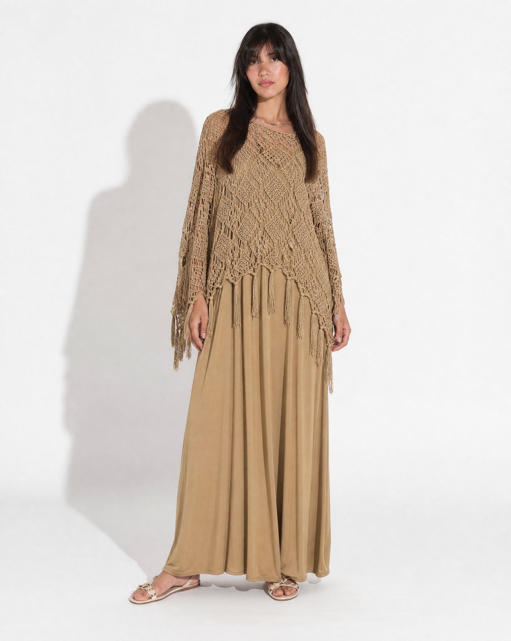 SS26 SLK 011-BR DRESS - SILKERA - MIRA Y MANO