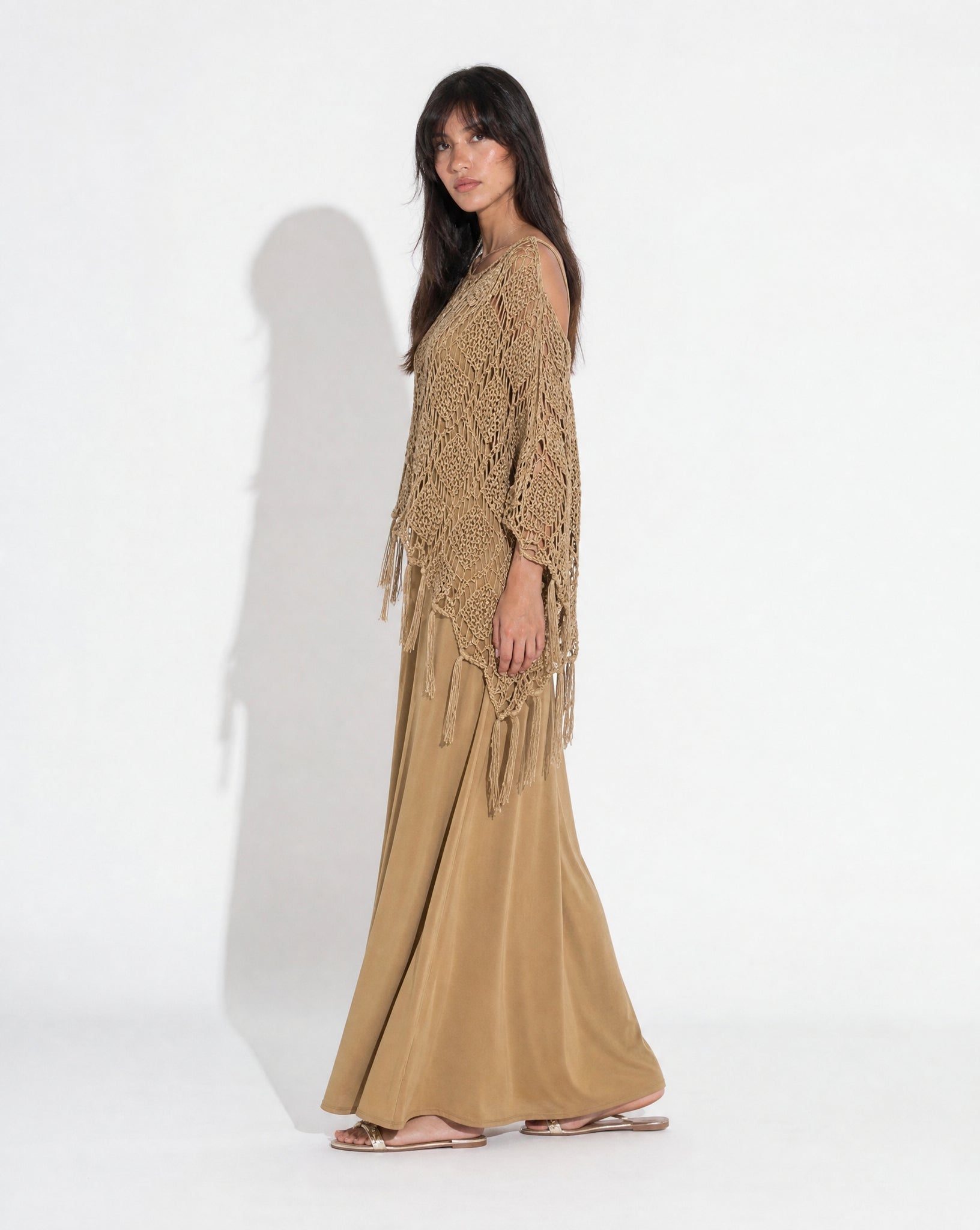 SS26 SLK 011-BR DRESS - SILKERA - MIRA Y MANO