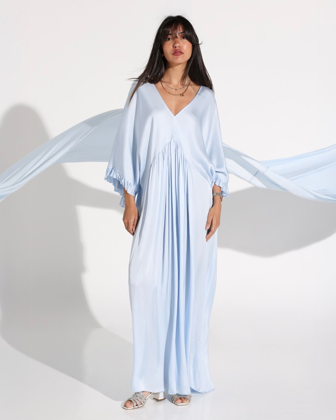 SS26 SLK 012-BL DRESS - SILKERA - MIRA Y MANO