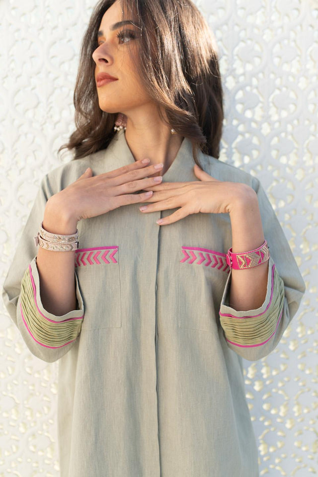 AZRA PELICAN KAFTAN - SR BY SONALI RAMAN - MIRA Y MANO