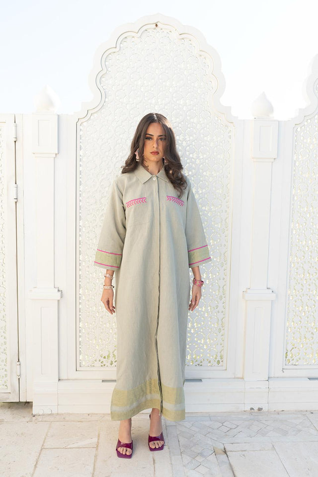 AZRA PELICAN KAFTAN - SR BY SONALI RAMAN - MIRA Y MANO