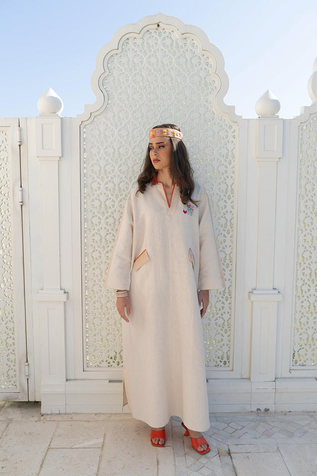 DALIA SEMOLINA KAFTAN - SR BY SONALI RAMAN - MIRA Y MANO