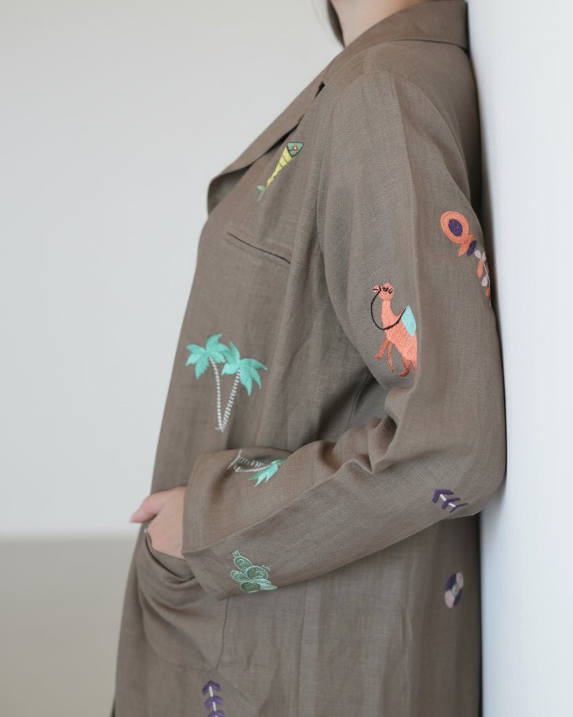 TAMARA ABAYA COAT - SR BY SONALI RAMAN - MIRA Y MANO