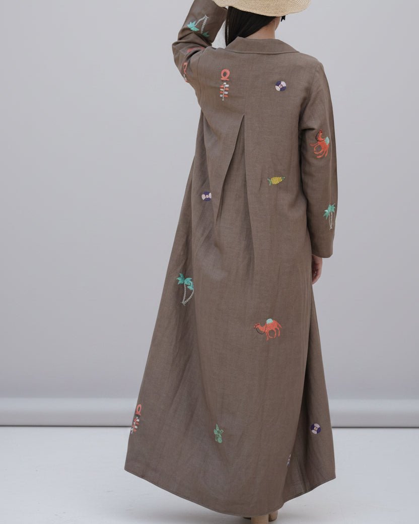 TAMARA ABAYA COAT - SR BY SONALI RAMAN - MIRA Y MANO