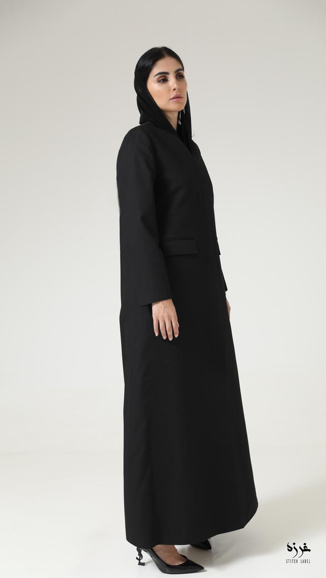 AW24STIT495 ABAYA - STITCH LABEL - MIRA Y MANO