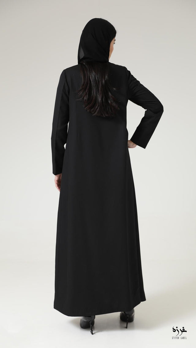 AW24STIT495 ABAYA - STITCH LABEL - MIRA Y MANO