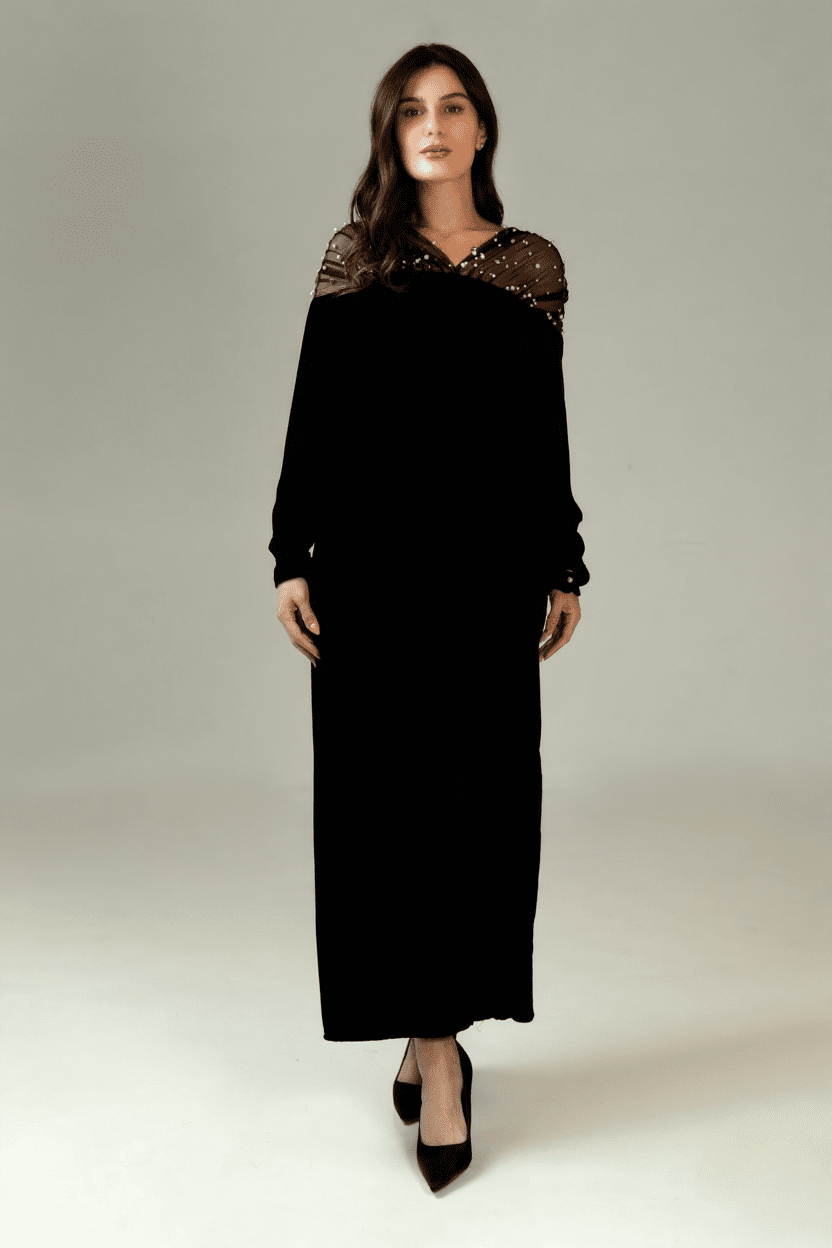 AW25STIT464 DRESS - STITCH LABEL - MIRA Y MANO