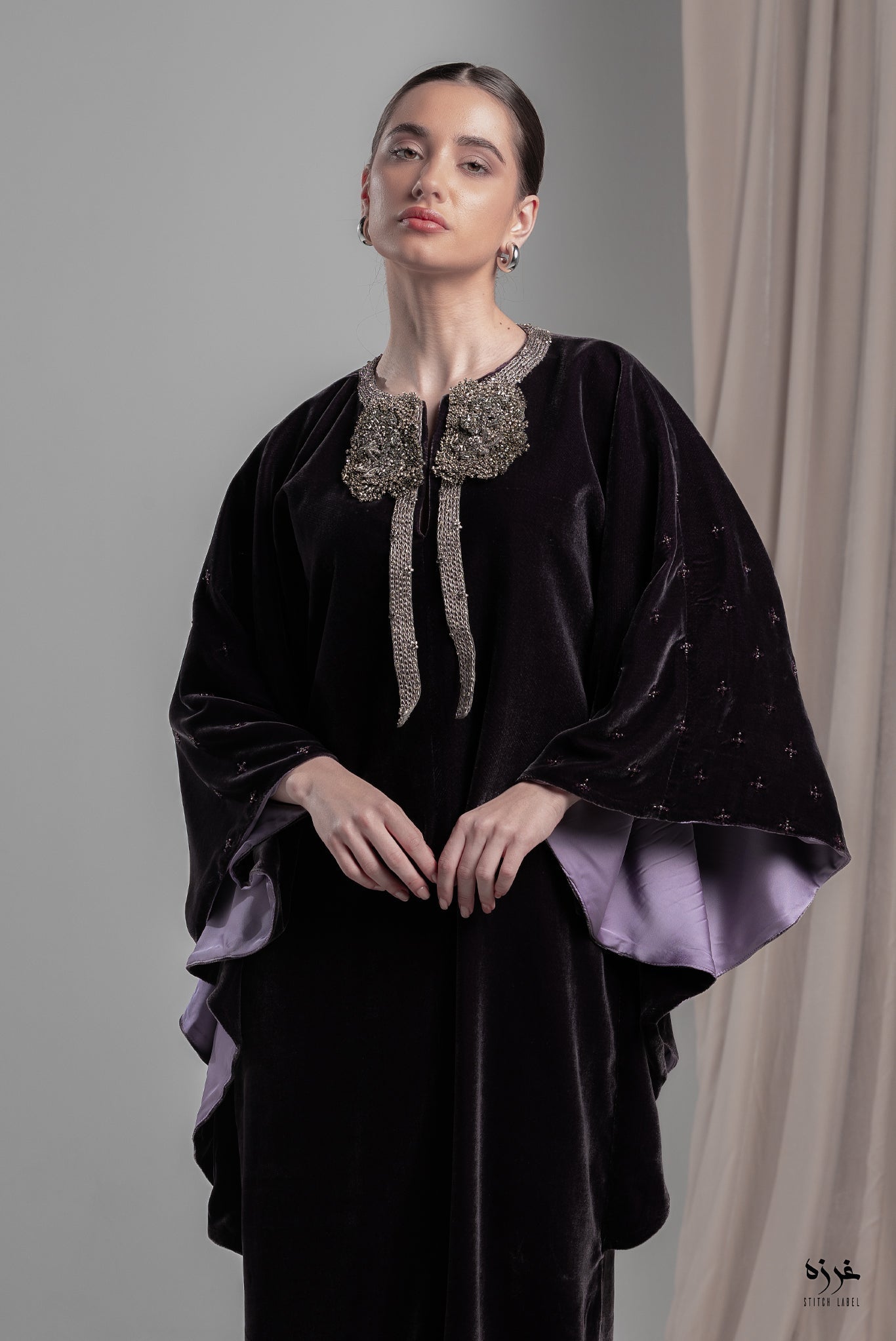 AW25STIT652 - A DRESS - STITCH LABEL - MIRA Y MANO