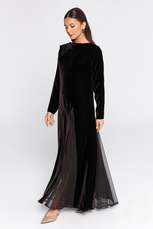 AW25STIT658 DRESS - STITCH LABEL - MIRA Y MANO