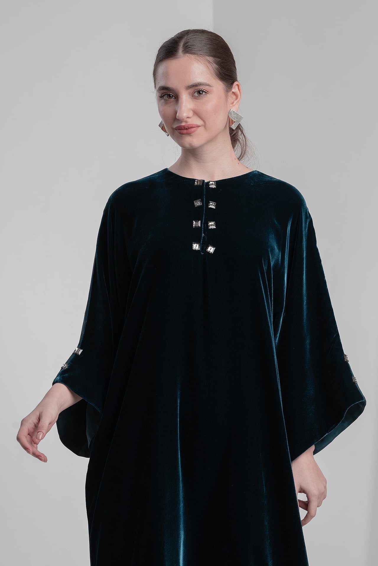 AW25STIT678 DRESS - STITCH LABEL - MIRA Y MANO