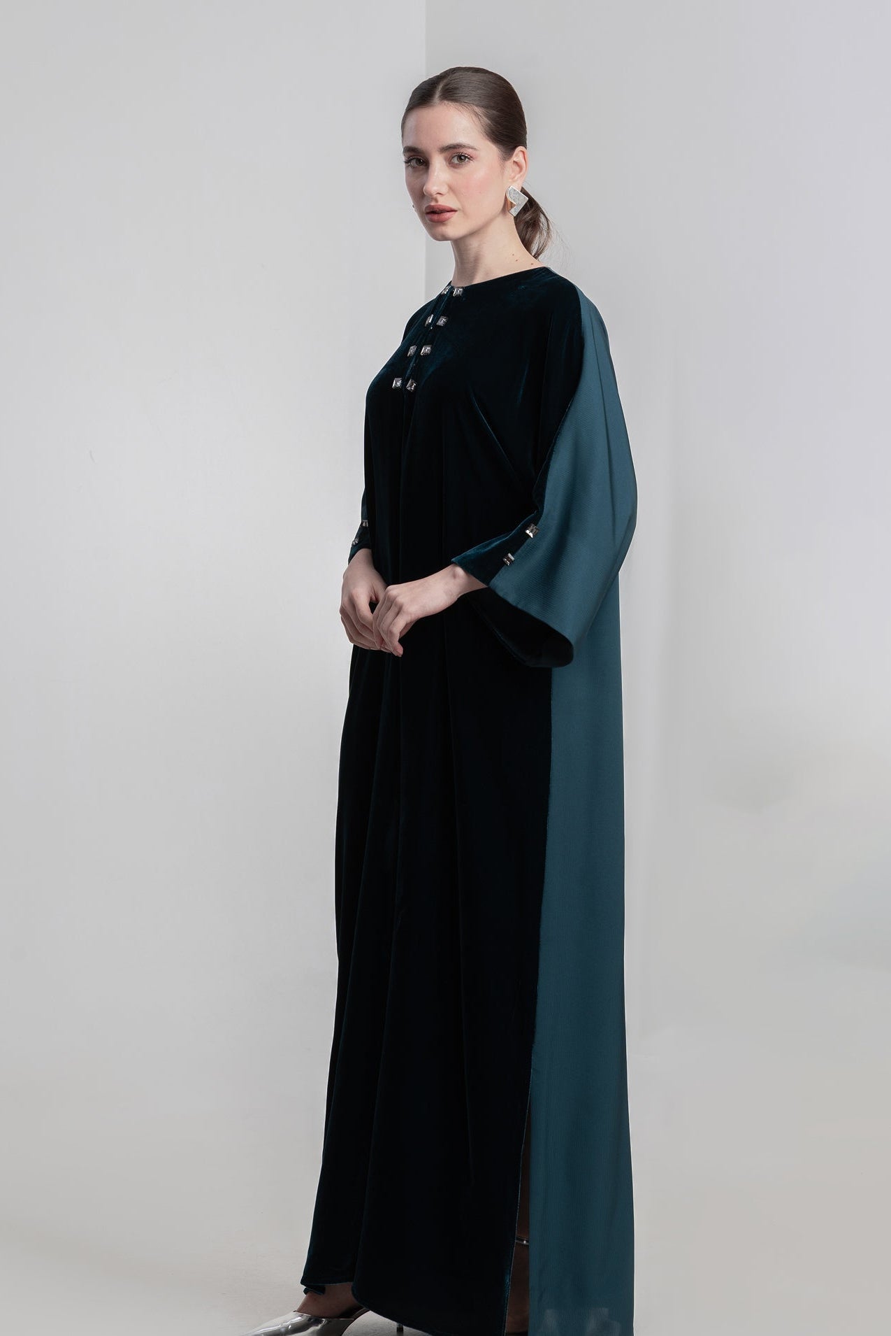 AW25STIT678 DRESS - STITCH LABEL - MIRA Y MANO