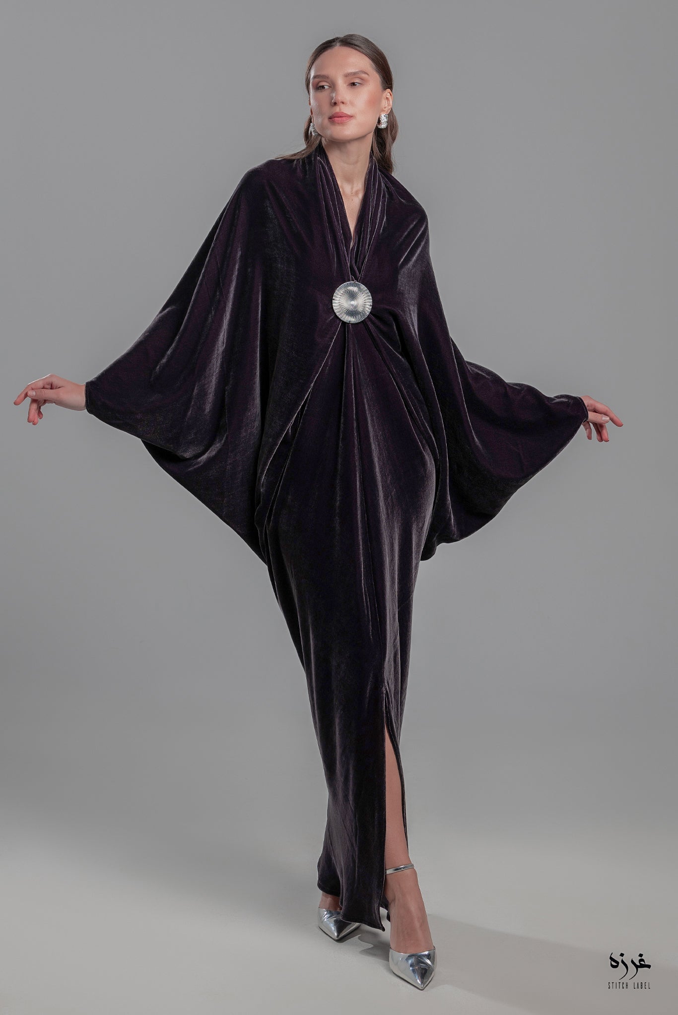 AW25STIT681 DRESS - STITCH LABEL - MIRA Y MANO