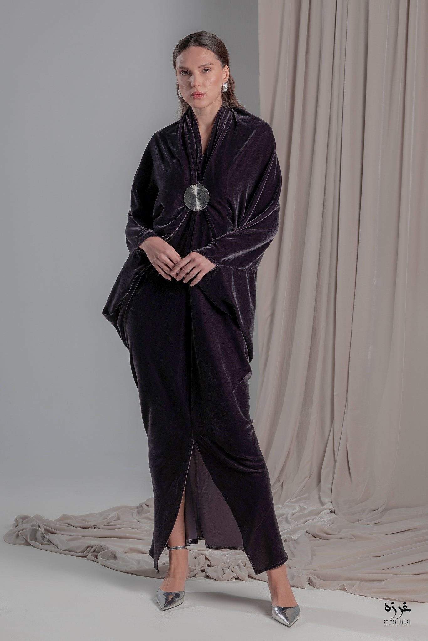 AW25STIT681 DRESS - STITCH LABEL - MIRA Y MANO