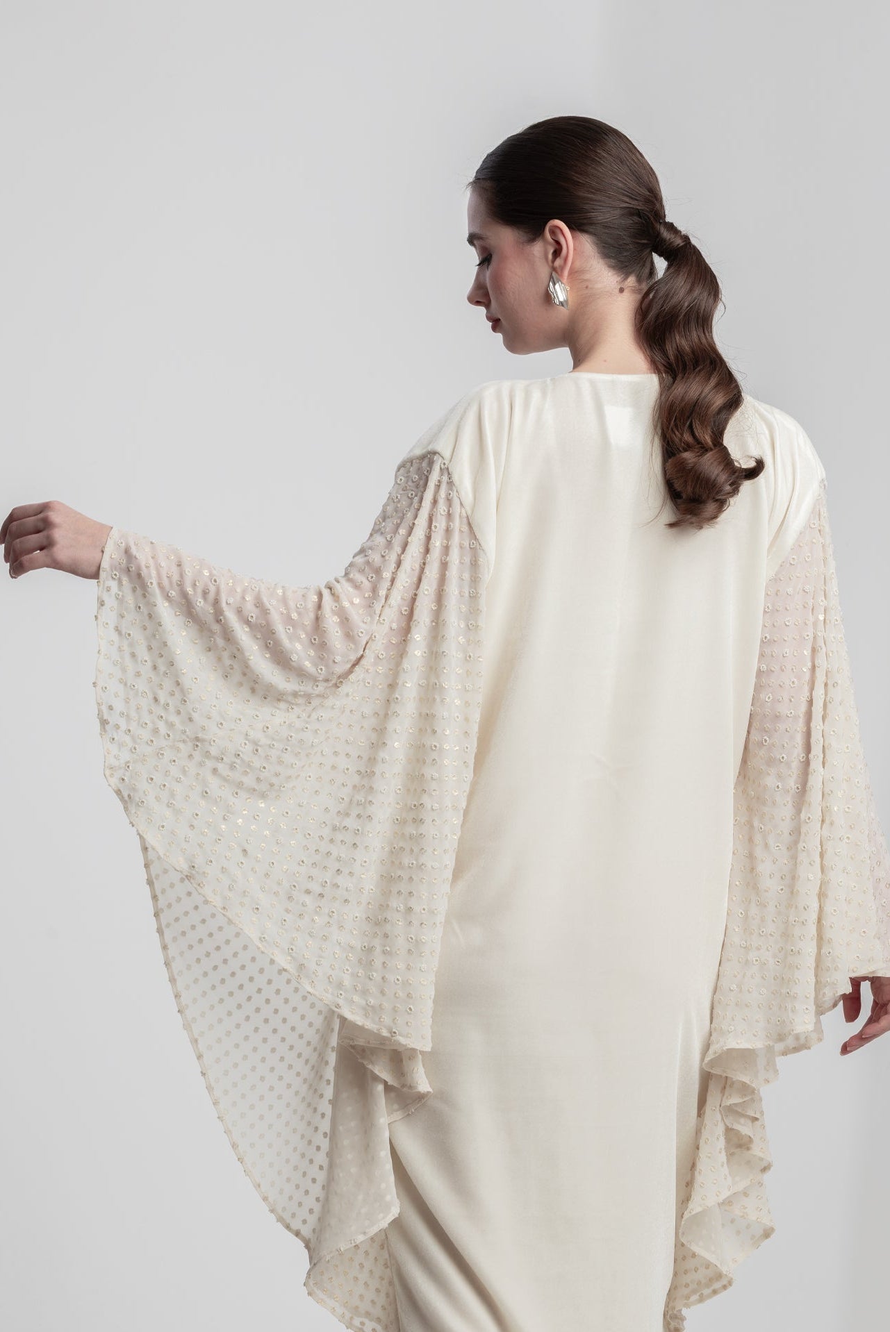 AW25STIT687 DRESS - STITCH LABEL - MIRA Y MANO