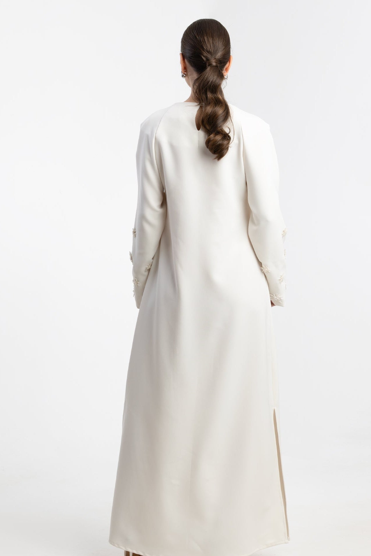 AW25STIT694 DRESS - STITCH LABEL - MIRA Y MANO