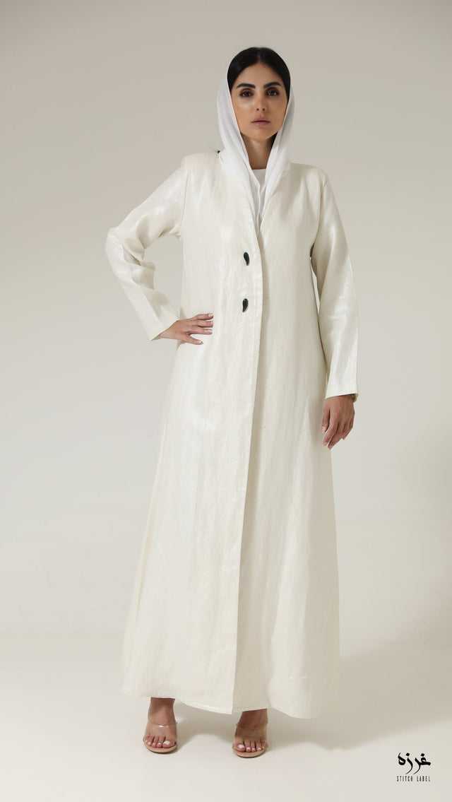 SS24STIT392 ABAYA - STITCH LABEL - MIRA Y MANO