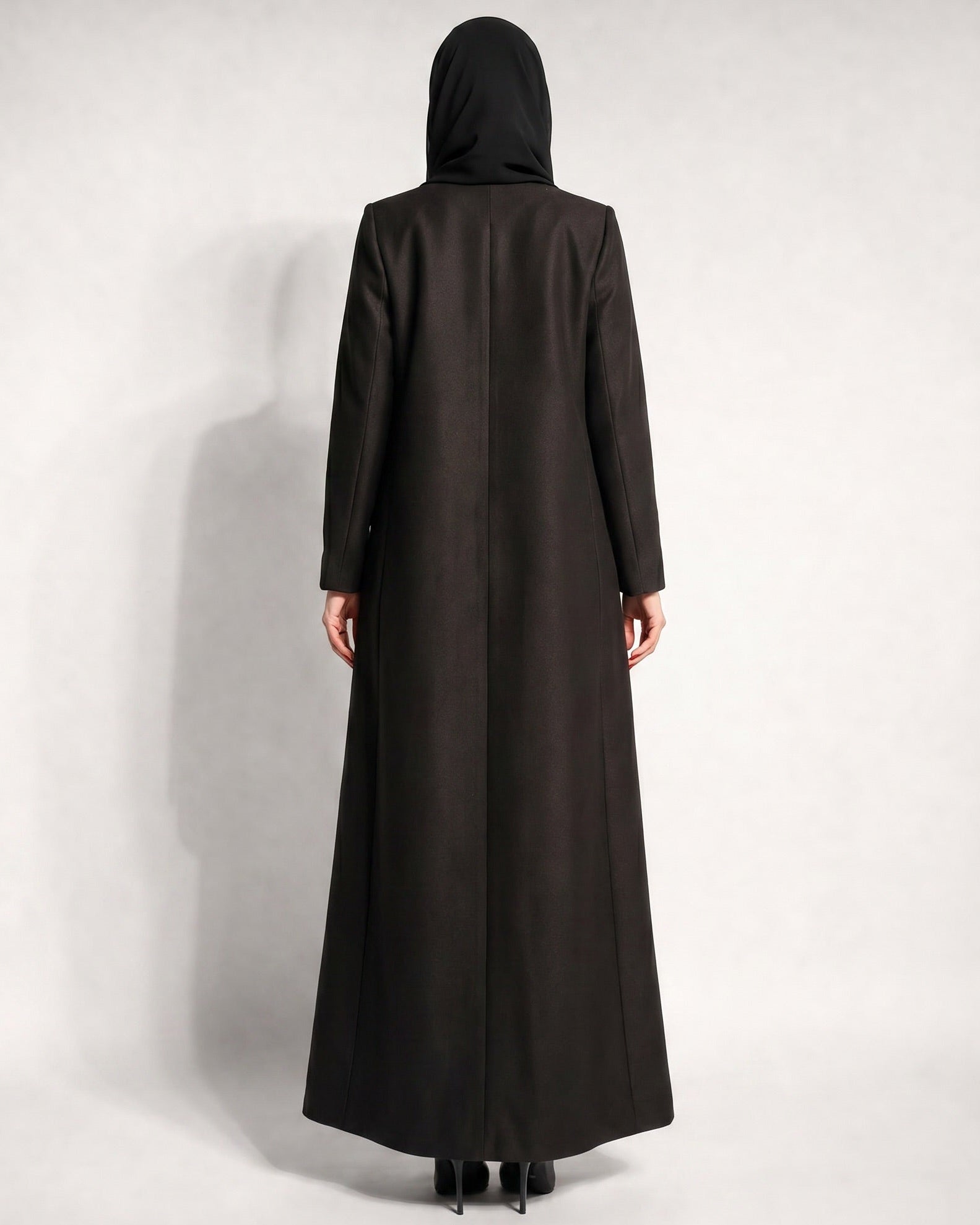 SS26STIT481 ABAYA COAT - STITCH LABEL - MIRA Y MANO