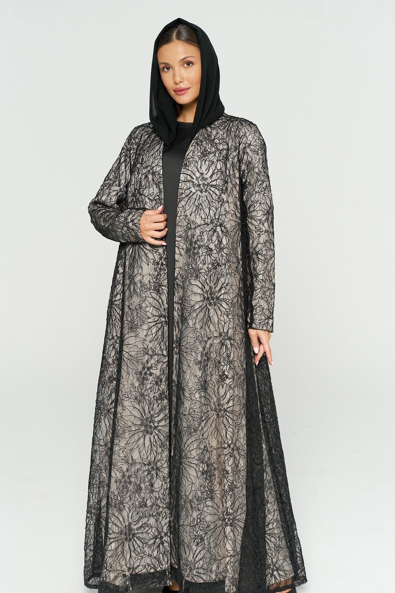 SS26STIT634 ABAYA - STITCH LABEL - MIRA Y MANO