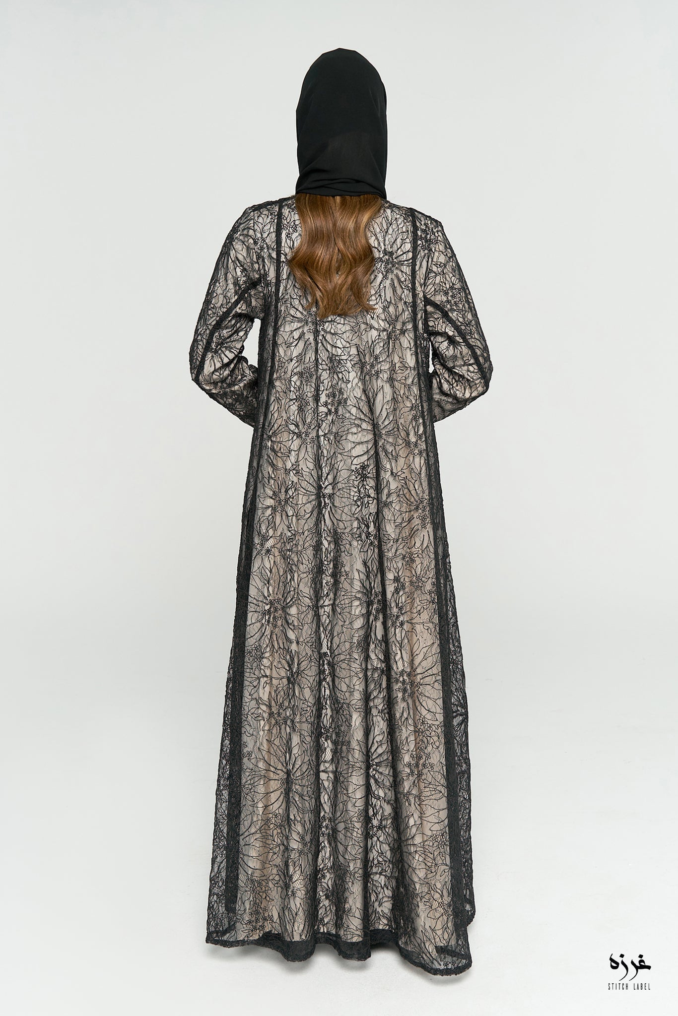 SS26STIT634 ABAYA - STITCH LABEL - MIRA Y MANO