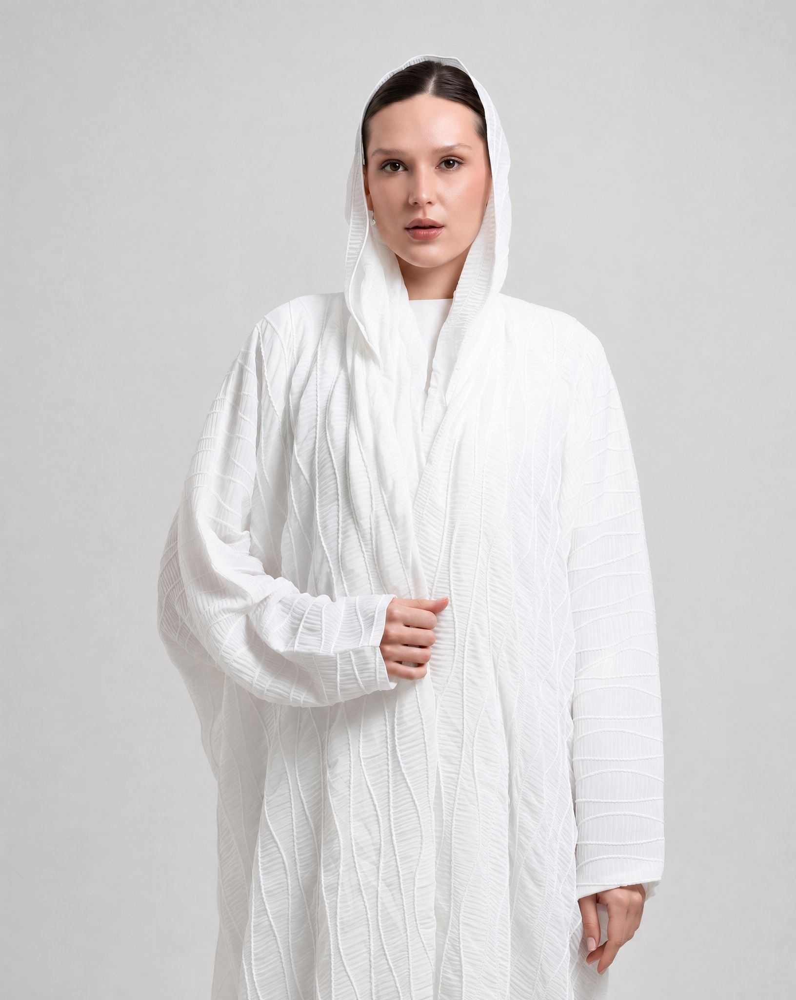 SS26STIT716 ABAYA - STITCH LABEL - MIRA Y MANO