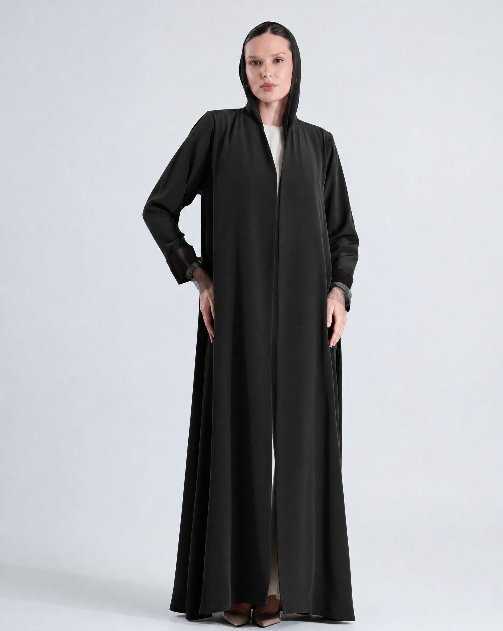 SS26STIT717 ABAYA - STITCH LABEL - MIRA Y MANO