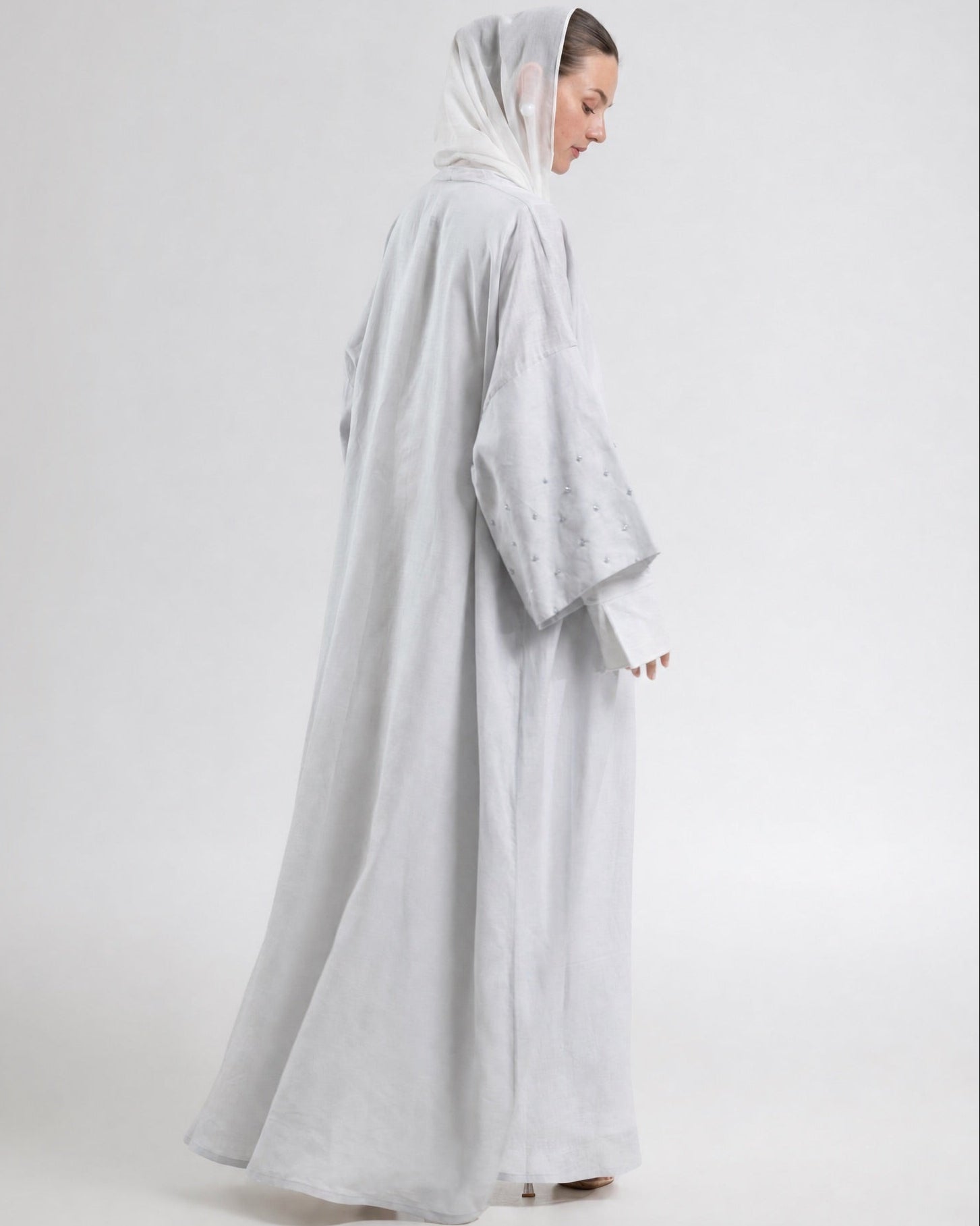 SS26STIT724 ABAYA SET - STITCH LABEL - MIRA Y MANO
