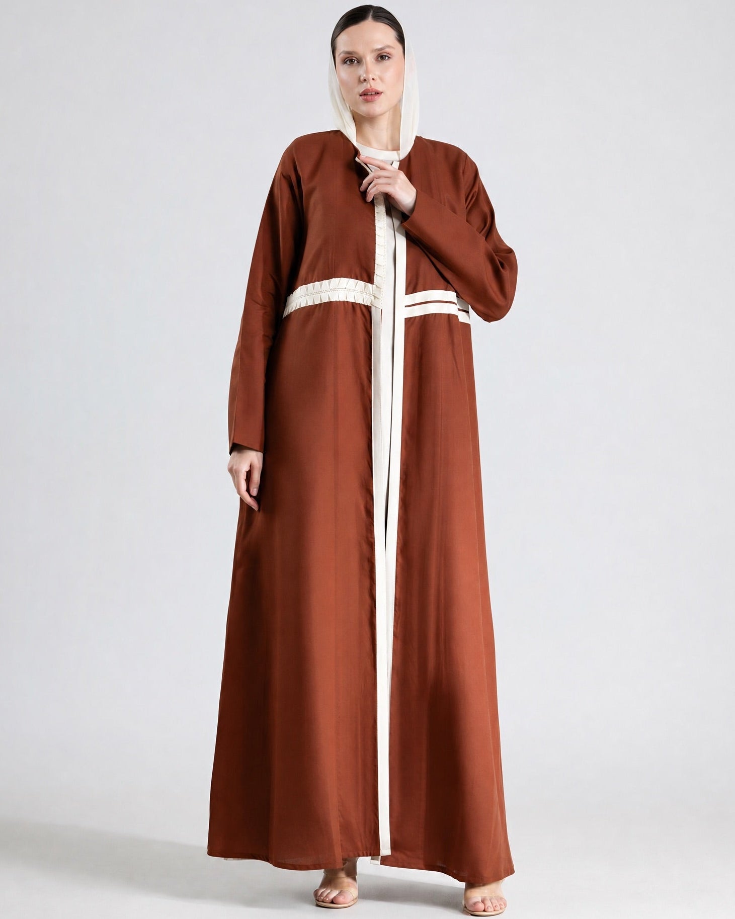 SS26STIT727 ABAYA SET - STITCH LABEL - MIRA Y MANO