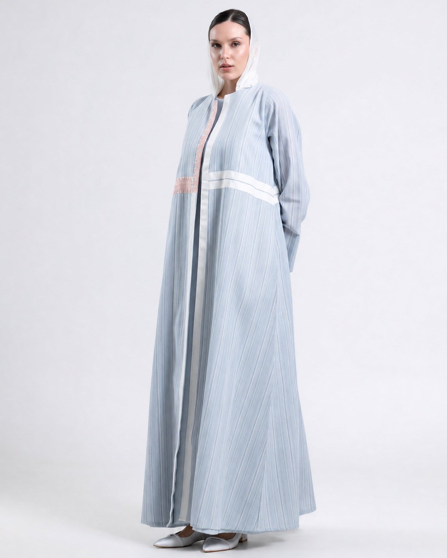 SS26STIT729 ABAYA SET - STITCH LABEL - MIRA Y MANO