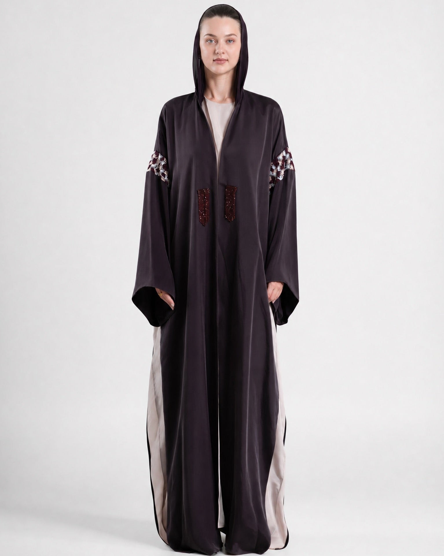 SS26STIT743 ABAYA SET - STITCH LABEL - MIRA Y MANO