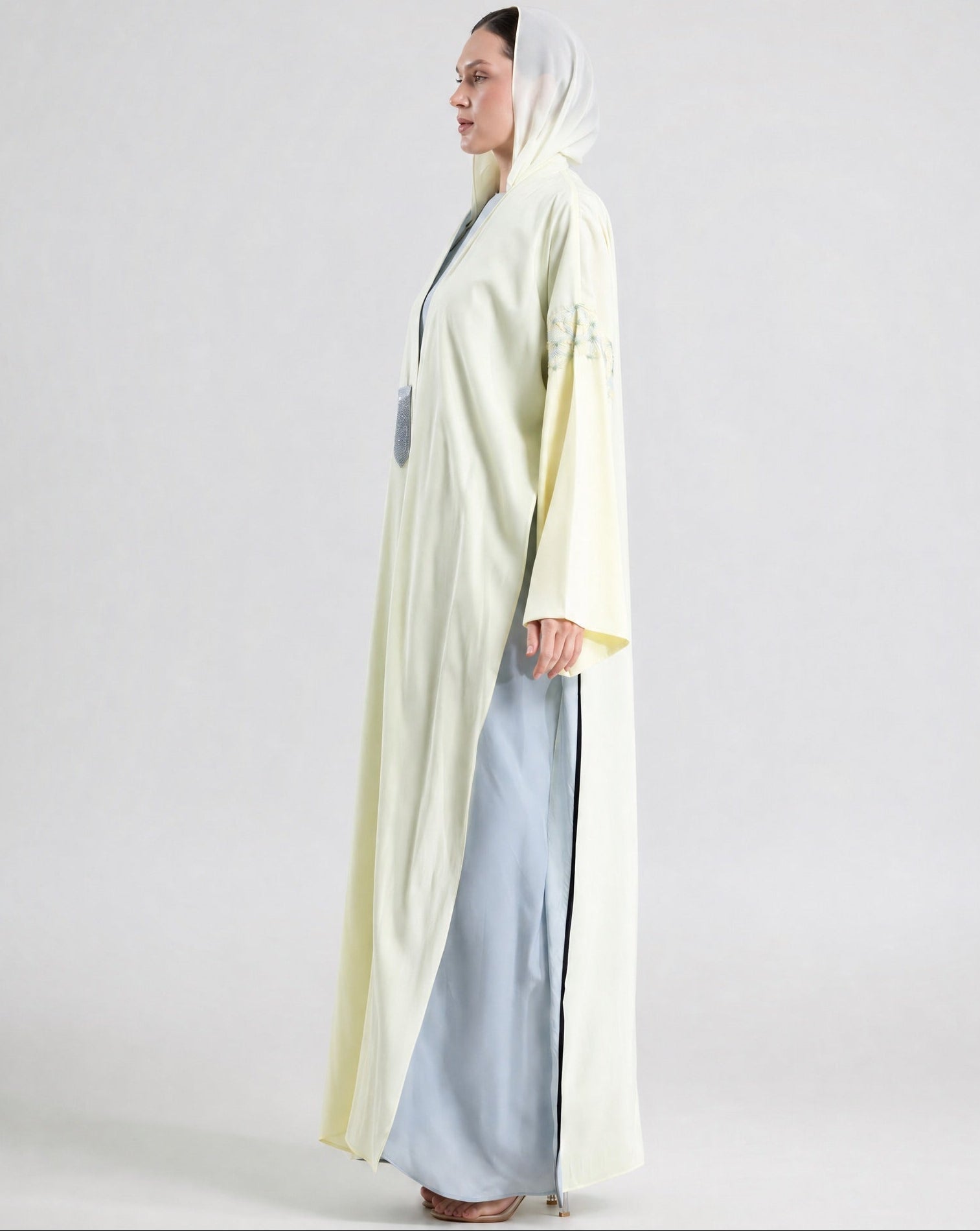 SS26STIT744 ABAYA SET - STITCH LABEL - MIRA Y MANO