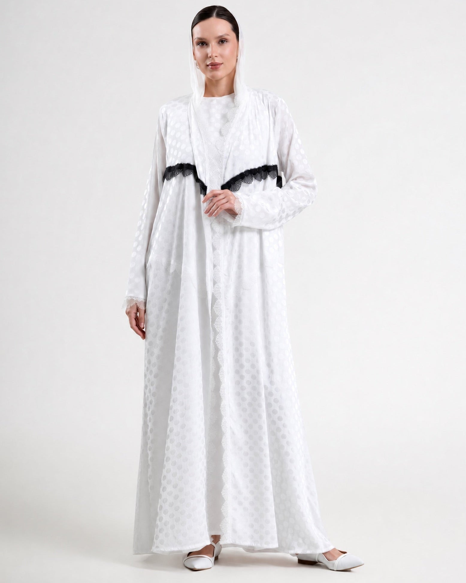SS26STIT747 ABAYA SET - STITCH LABEL - MIRA Y MANO