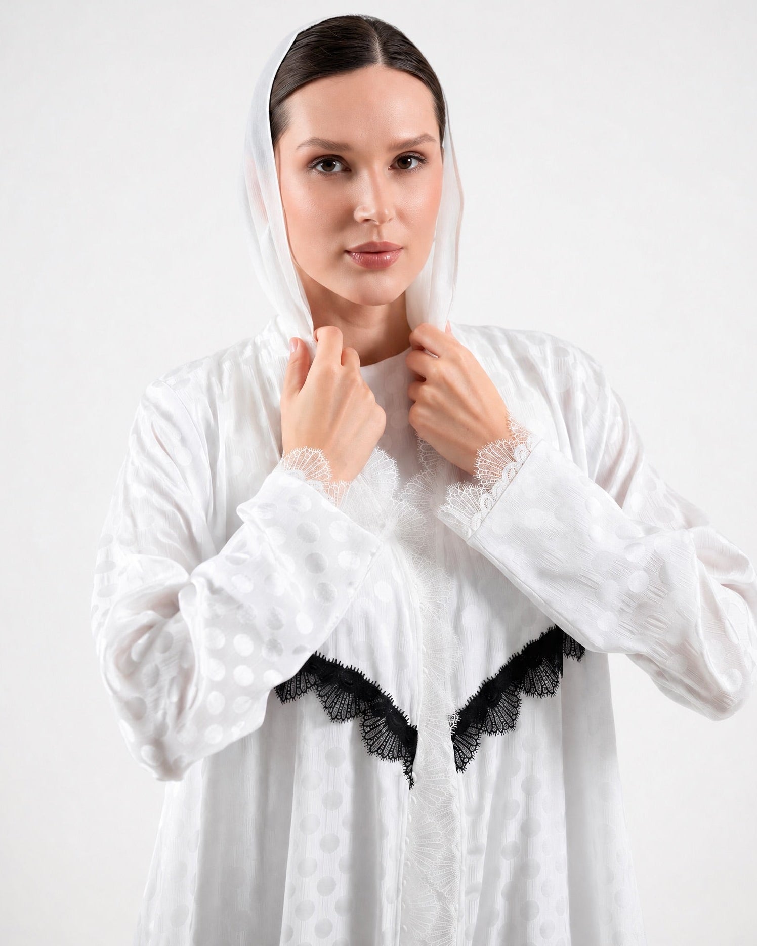 SS26STIT747 ABAYA SET - STITCH LABEL - MIRA Y MANO